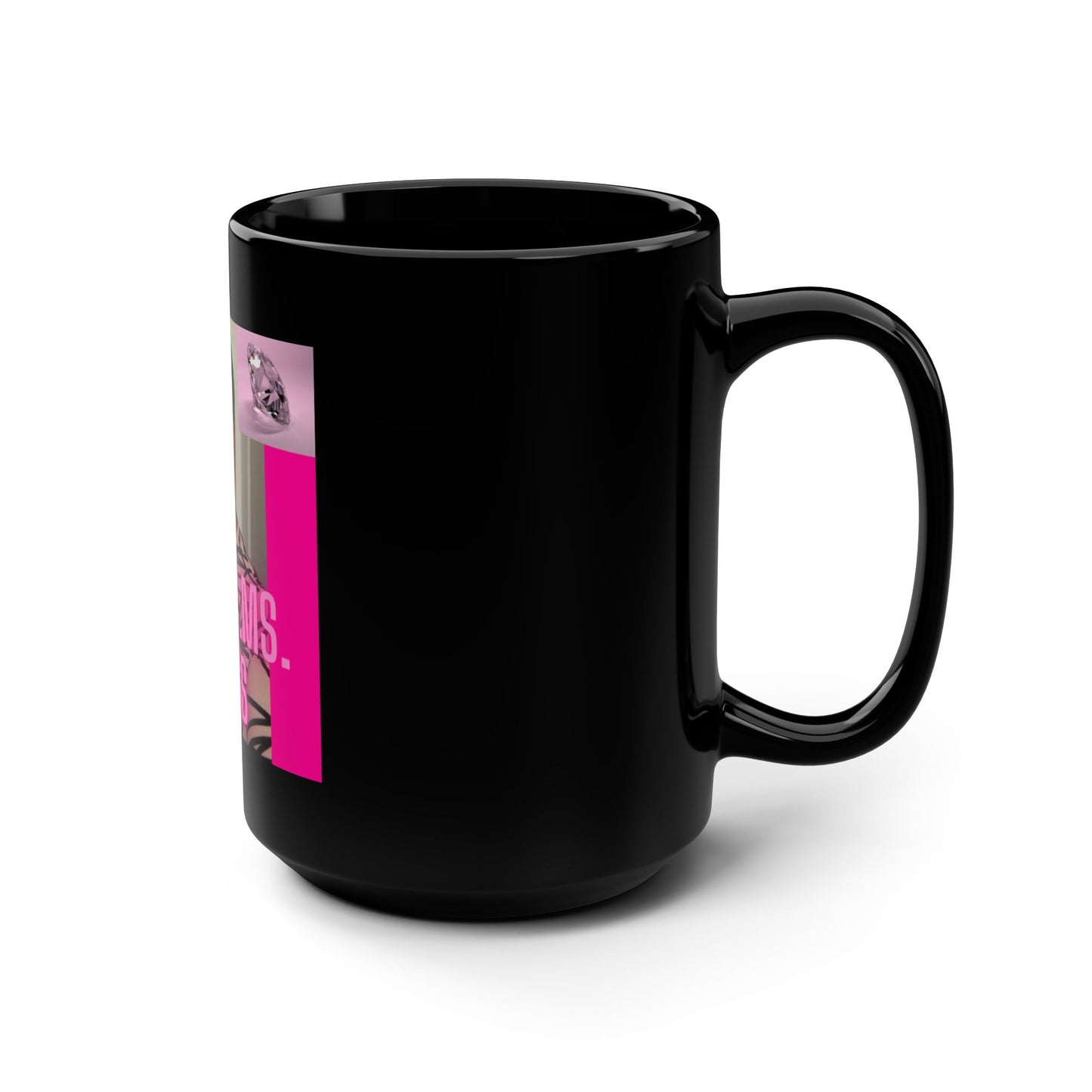 Black Mug, 15oz